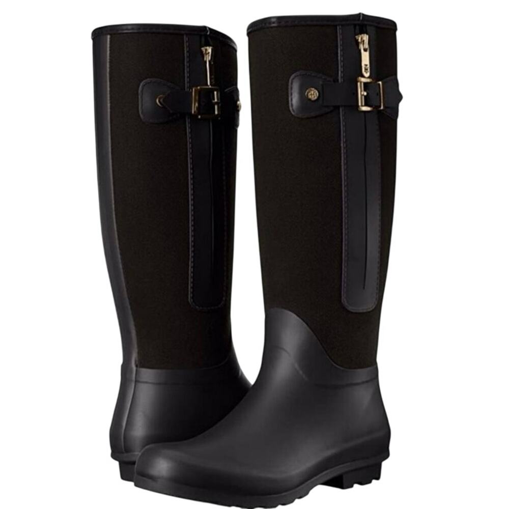 Tommy Hilfiger Women's black Boots Sz  7M Christmas holidays winter boots